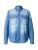Pepe Jeans Blouse ‘SANSA’  blauw denim