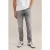 We Fashion 5-pocket Mid Waist Light Grey