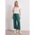 7/8 High Waist broek met wijde pijpen in Loose Fit