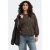 ONLY CARMAKOMA katoenen sweater Plus Size met print – donkerbruin
