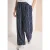 Wide Legs broek in Loose Fit met strepen