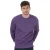 Lyle en Scott sweatshirt met ronde hals voor heren, paars