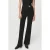 Mango straight high waist broek zwart