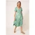 White Stuff Ivy Linen Mini Dress Green Printed