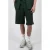 Prohibited Seaside Waffle Shorts regular casual short met textuur donkergroen
