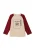 s.Oliver Shirt  beige / robijnrood / zwart