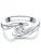 Trilani Ring  zilver / transparant