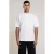Aeden oversized T-shirt met backprint wit