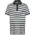 Tommy Hilfiger Heren Gestreept Polo Shirt (Marineblauw/Wit)