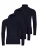 Ragman Shirt  donkerblauw