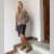 Copenhagen Shoes The Note Boot suède hoge laarzen bruin
