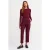Geribbelde Crew Neck Slim Fit Trui