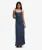 Maxi-jurk met Print Blauw