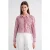 Gestreepte Poplin Shirt met Zak