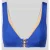 MARIE JO slim fit bikinitop met structuurpatroon model ‘Emly’