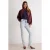 TRENDYOLMİLLA Dames Blauw Effen Recht Hoge taille Jeans