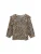 TOM TAILOR DENIM Blouse  lichtbruin / zwart