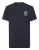 Geborduurd rond hals T-shirt Crest
