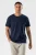Normaal T-shirt – Marineblauw