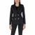 Zwart Slim Fit Dubbel Breasted Blazer