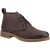 Hush Puppies Ricky Leren Heren Bruine Enkellaarzen