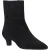 Hush Puppies Nahla Hak Leer Dames Zwarte Hakschoenen Enkelboots