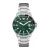 Emporio Armani  – heren horloge – zilverkleurig met  band