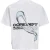 Jack & Jones Heren chrome backprint t-shirt jcobiarritz