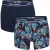 Happy Shorts 2-pack boxershorts heren met tropical print