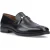 Hush Puppies Moses Leren Heren Zwarte Instappers