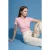 Dames Effen Crew Neck T-shirt