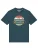 Watapparel Shirt ‘Recumbent Bike’  pasteelgeel / petrol / smaragd / kiwi