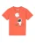 watabout.kids Shirt ‘Kleiner Astronaut mit Luftballon’  lichtgrijs / koraal / zwart / wit