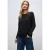 Street One Dames Trui met knoopdetail in Zwart