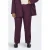 ONLY CARMAKOMA regular waist casual broek donkerrood