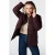 MS Mode Plus Size winterjas – donkerrood