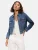 Friends Like These Tussenjas  blauw denim