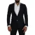Klassiek Fit Twee-Knoop Blazer M navy