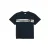 s.Oliver T-shirt met backprint donkerblauw