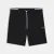 Men’s Boss Zone Stripe Detail Shorts in Black