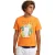 River Woods Normal Fit Basic T-shirt Short Sleeves Electric Orange