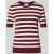 Jake*s Casual Slim fit T-shirt van viscosemix in gebreide look