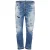 Dsquared2 Medium Sea Salt Wash Bro Jeans Marineblauw