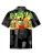 Hawaiihemdshop.de Overhemd ‘Hawaiihemd Hawaiian Ukulele’  zwart