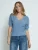 Peppercorn Top ‘Rosalia’  royal blue/koningsblauw