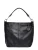 Roberta M Zwart Rundleer Tas
