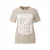 Katoenen T-shirt met print aan de voorkant voor vrouwen QS