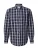 MUSTANG Overhemd ‘Chester’  navy / rood / wit