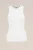 WE Fashion – Dames tanktop van ribstof – Wit – Katoen –