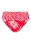 LingaDore Bikinibroek  bloedrood / wit